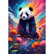 Alipson Puzzle - Puzzle Pisana panda - 1 000 kosov