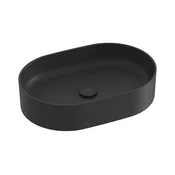 Ravak XJX0D155000 - Umivalnik za pult CERAMIC SLIM 55x37 cm keramika/črna