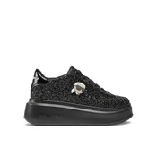 Karl Lagerfeld Čevlji črna 40 EU Kl63531n G0x