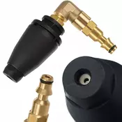 OEM Nadomestni Del za Visokotlačni Čistilnik LAVOR – 90° Rotacijska Šoba | Turbo 360°, Mosič, Kompatibilnost Galaxy/ICLEAN/HR