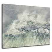 shumee Platno s sliko Narava Hiteči slap 100x80 cm