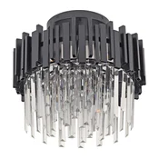 Brilagi - Stropna svetilka VERVE 6xE14/40W/230V premer 60 cm črna