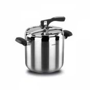 Pressure cooker, stainless steel, 20cm/9L, Turbo - Korkmaz