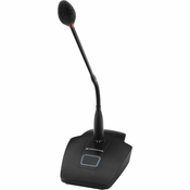 Komplet mikrofona Sennheiser MEG 14-40-L-II z gosjim vratom in namiznega stojala MAT 153-S
