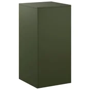 vidaXL Stojalo za rastline Olivno zelena 40 x 40 x 80 cm