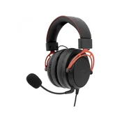 White Shark gaming slušalke GH-2341 GORILLA črne/rdeče