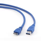 USB 3.0 kabl sa AM na Micro BM prikljucak 0.5 m Gembird CCP-mUSB3-AMBM-0.5M