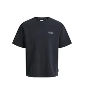 JACK & JONES Majica črna