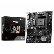 Maticna Ploca MSI B450M-A PRO MAX II  AMD B450 AMD AMD AM4