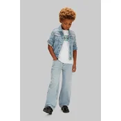 Calvin Klein Jeans Jeans hlače Skater LVCKSJC47B Modra Relaxed Fit