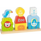 Goki Puzzle Živali v živalskem vrtu