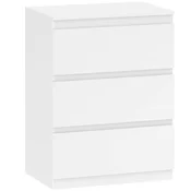 Homestar Predalnik 3 predali 60x40x79 cm bel