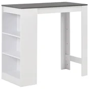 Vidaxl Barska miza s polico 110x50x103 cm