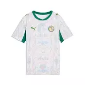 PUMA Senegal 2026 Home Jersey Youth, Performance, White/Wild Green, 11-12Y