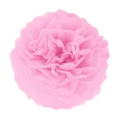 Papirnati pompon – rožnat, 15 cm
