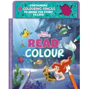 Disney Princess Ariel: Read & Colour