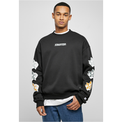 Starter Star Sleeve Crewneck Black