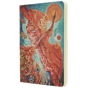 Zeszyt A5 40 k. gładki z perfor. 100g Birds of Happiness Firebird, Paperblanks
