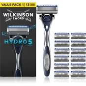 Wilkinson Sword HYDRO 5 Protection XXXL brivnik + 13 nadomestnih glav