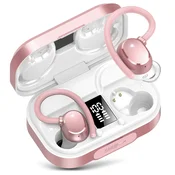 KT1 Bluetooth brezžične slušalke 5.3 – 120 ur predvajanja, LED zaslon, IPX7