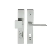 Varnostni nastavek TWIN BLADE HTSI DEF (XR), gonilka levo/krogla, Odprtina za cilindrični vložek PZ, Twin XR (nerjaveče jeklo), 90 mm