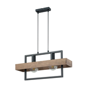 Lestenec na vrvici ROBIN 2xE27/60W/230V les