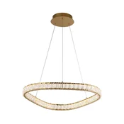 LUXERA 46151 - LED luster na sajli MIST LED/43W/230V 4000K zlatna
