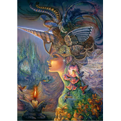 Grafika - Puzzle Josephine Wall: Moja dama samorog III - 1 000 kosov