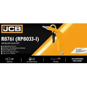 Pihalna pištola JCB s šobo 6,3 bar FS-58318