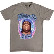 Notorious B.I.G. RIP Airbrush Grey XL Majica