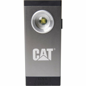 CAT LED žepna svetilka z zaponko za pas CAT deluje na baterije, sive barve
