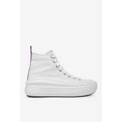 Platnene superge Converse CHUCK TAYLOR ALL STAR MOVE PLATFORM A03667C Bela