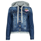 Desigual Jeans jakne JACKSONVILLE Modra