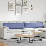 Jastucici za sofu 2 pcs Traper plava 145 x 40 cm tkanina