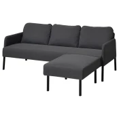 GLOSTAD Sofa trosed s lenjivcem