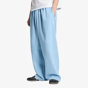 Hlače adidas Trefoil Essentials Melange Baggy Open Hem Pants Light Blue Mel M