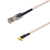 shumee SDI kabel mini BNC vtič/MMCX vtič RA 75ohm 1m