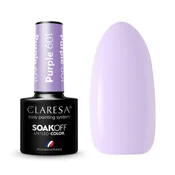 CLARESA hibridni lak za nohte VIJOLIČNI 601 -5 g