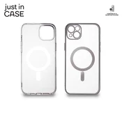 2u1 Extra case MAG MIX paket SREBRNI za iPhone 14 Plus