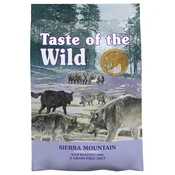 Taste of the Wild - Sierra Mountain - Varčno pakiranje: 2 x 12,2 kg