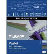 Daler Rowney Murano Pastel Paper 40,6 x 30,5 cm 160 g Cool Colours