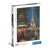 Clementoni - Puzzle V kavarni Eiffel - 500 kosov