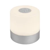 Briloner - LED prigušiva punjiva dodirna spoljašnja stona lampa LED/2W/5V 2700K IP44 mat hrom