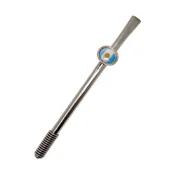 Bombilla Resorte Escudo Long Yerba Mate caj, 15cm