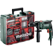 Metabo vibraciona bušilica SBE 650 u plasticnom koferu sa velikim setom pribora 600742870