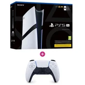 PlayStation 5 Pro 2TB (2025) + PlayStation 5 DualSense kontroler - bijela igralne konzole