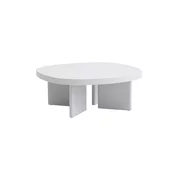 Wallity Klub sto Cream 92x35x92cm Sivi