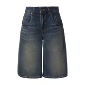 LEVIS ® Kavbojke Super Baggy Jort temno modra