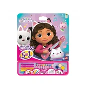 Ustvarjalni komplet AS Gabbys Dollhouse Giga Block 5 v 1 (1023-62757)