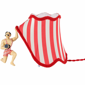Namizna svetilka CIRCUS ABATJOUR SUPERMAN 26 cm, večbarvna, smola, Seletti